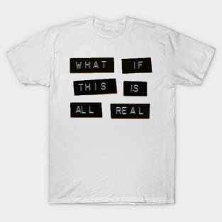 What if all this is real T-Shirt